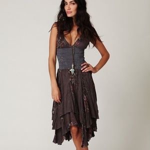 Free People FP ONE Wisteria and Lattice Dress